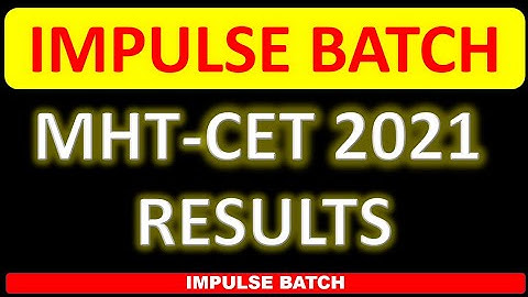 2021 IMPULSE BATCH RESULT l MHT-CET CRASH COURSE l
