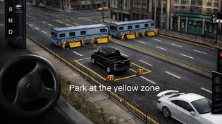 Park at the Yellow Zone 🚗 | Ultimate Parking Test screenshot 3