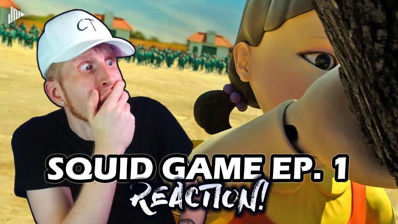 РЕАКЦИЯ НА ИГРУ SQUID. ЭПИЗОД 1 (Красный свет, зеленый свет)