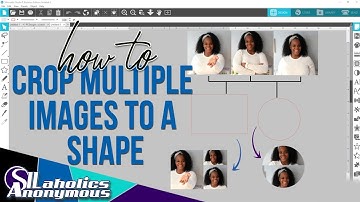 How to Crop Multiple Images to a Shape in Silhouette Studio