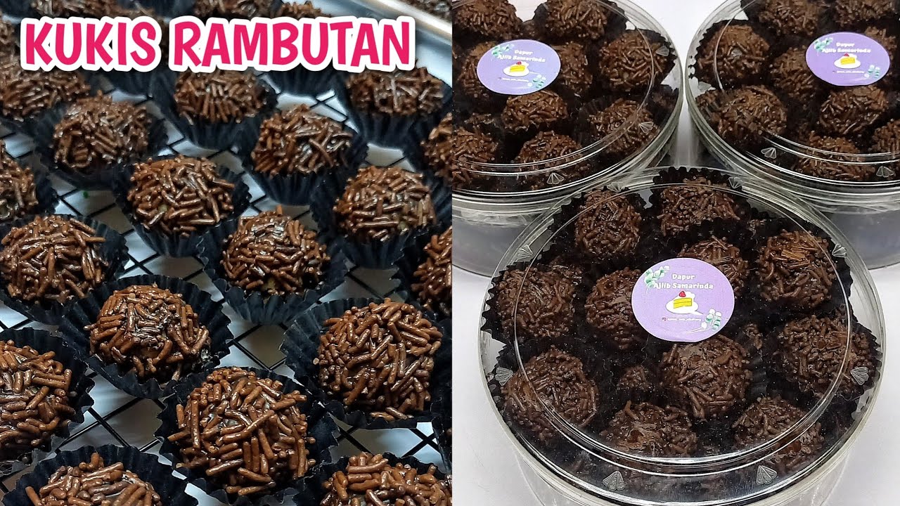 Jadi Rebutan ‼️ Kukis Rambutan Coklat Keju - Kue Kering Lebaran 2022 Jadi Rebutan ‼️ Kukis Rambutan Coklat Keju - Kue Kering Lebaran 2022