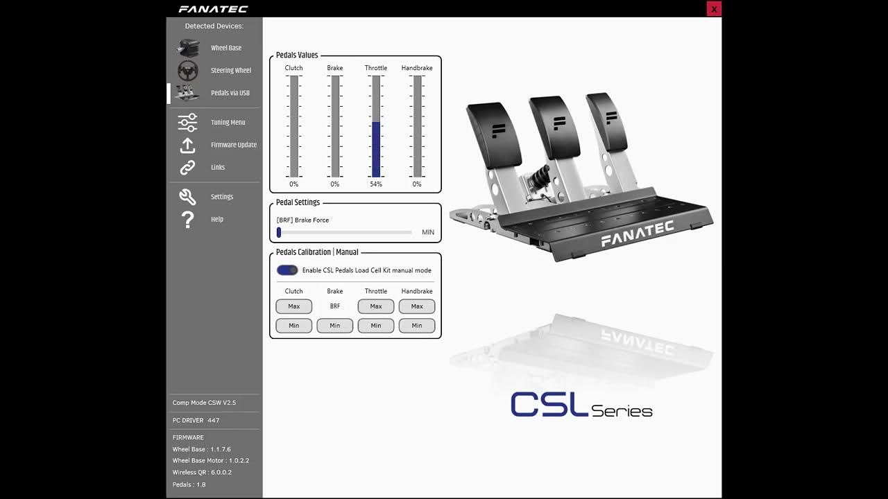Fanatec Control Panel 2022 10 08 16 33 23 YouTube