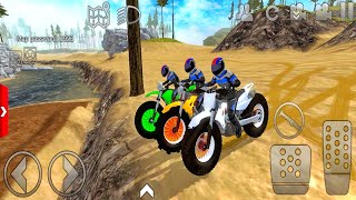 Offroad Outlaws - Uphill Motocross Beach Racing Simulator | Offroad Dirt Motocross Gameplay screenshot 2