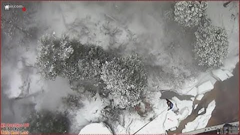 Hiker trapped in quicksand for hours