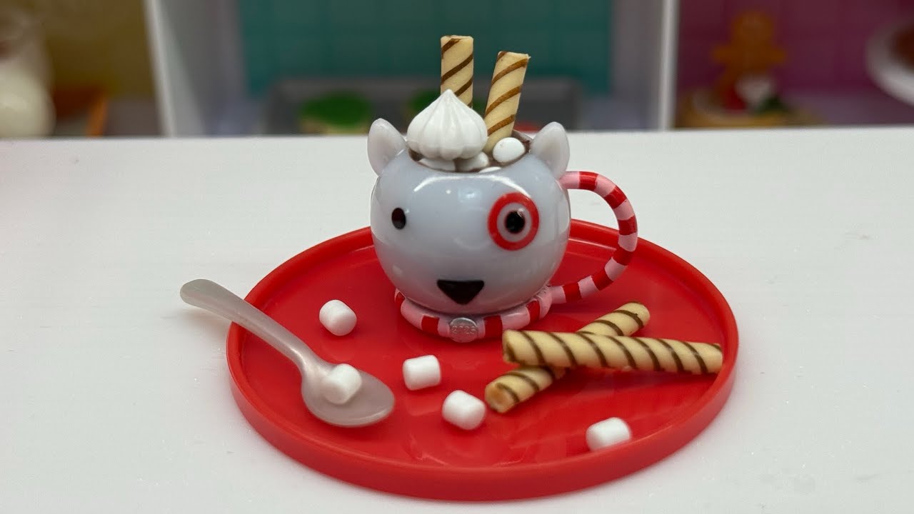 Любимые праздничные блюда от Miniverse Target собраны! (Горячий какао Bullseye) 