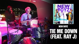 New Boyz - Tie Me Down (feat. Ray J) | Drum Cover on a Yacht