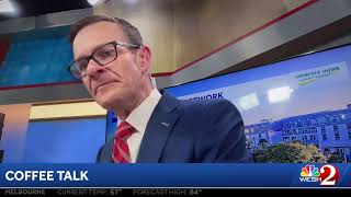 COFFEE TALK: More 90s in the forecast, but adding showers and storms! Let's discuss!
