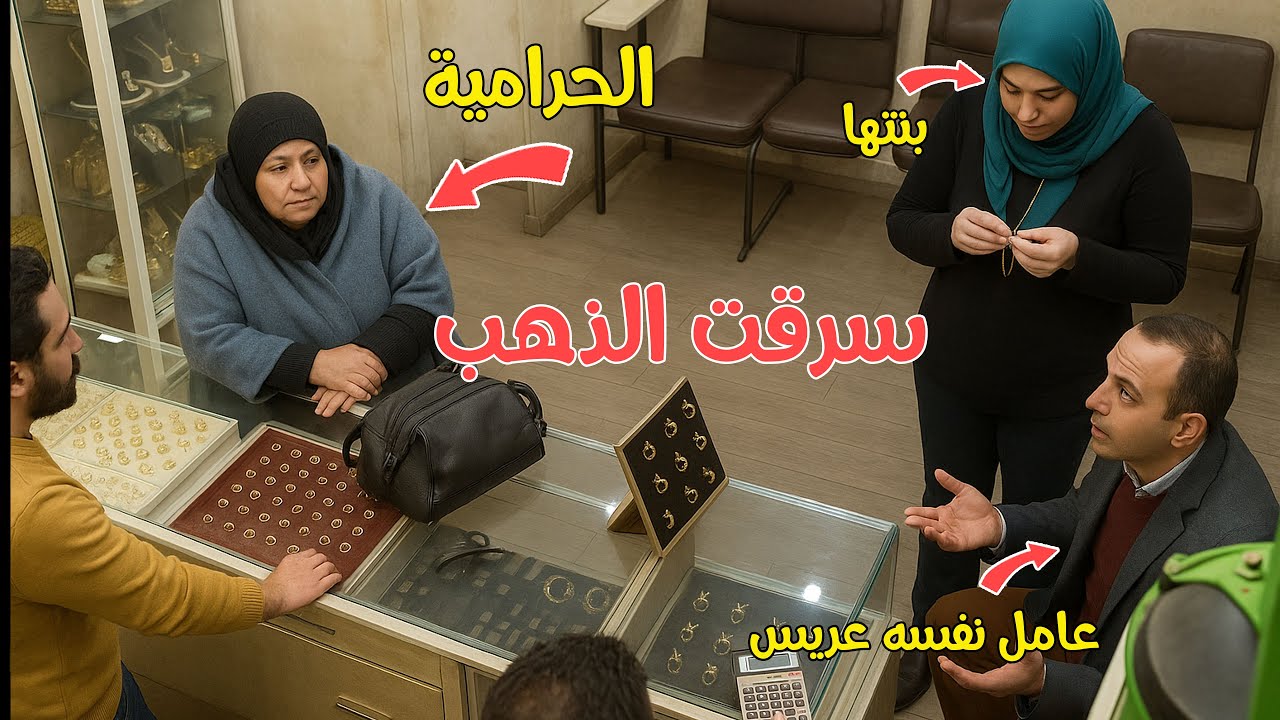 عصابة الأم وبنتها || أغرب السرقات التي صورتها كاميرات المراقبة