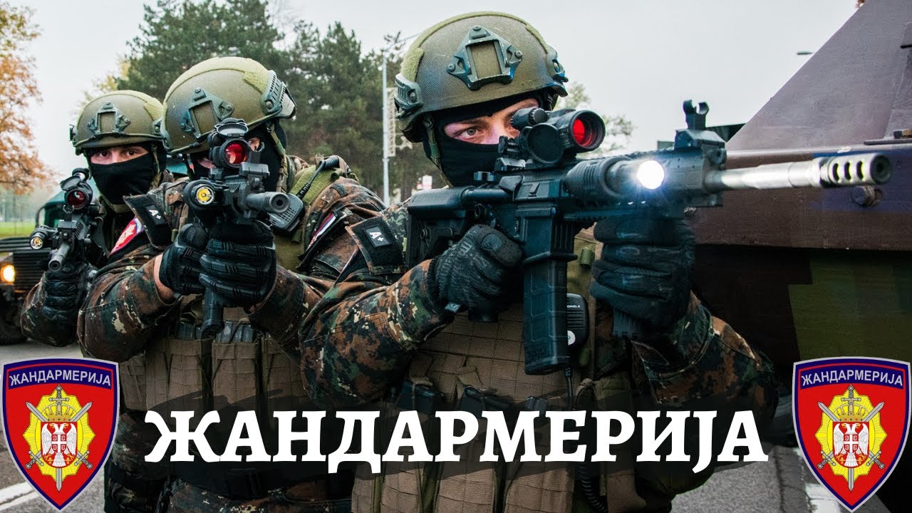 Naoružanje Žandarmerije Srbije!