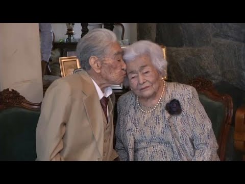 Le couple marié le plus âgé au monde entre dans le Guinness des records