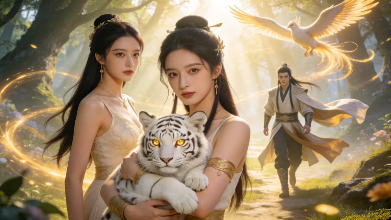 Reborn, I chose a lazy white cat—turns out it's the hidden divine