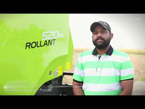 Customer Testimonial - ROLLANT 520RF round baler