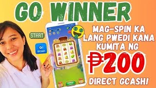 GO WINNER APP -FREE GCASH ₱200- SPIN KA LANG HANGGANG MAGSAWA KA! LIBRE LANG KUMITA NG PERA DITO! screenshot 2