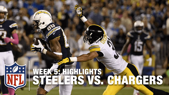 Steelers vs. Chargers | Week 5 Highlights | NFL