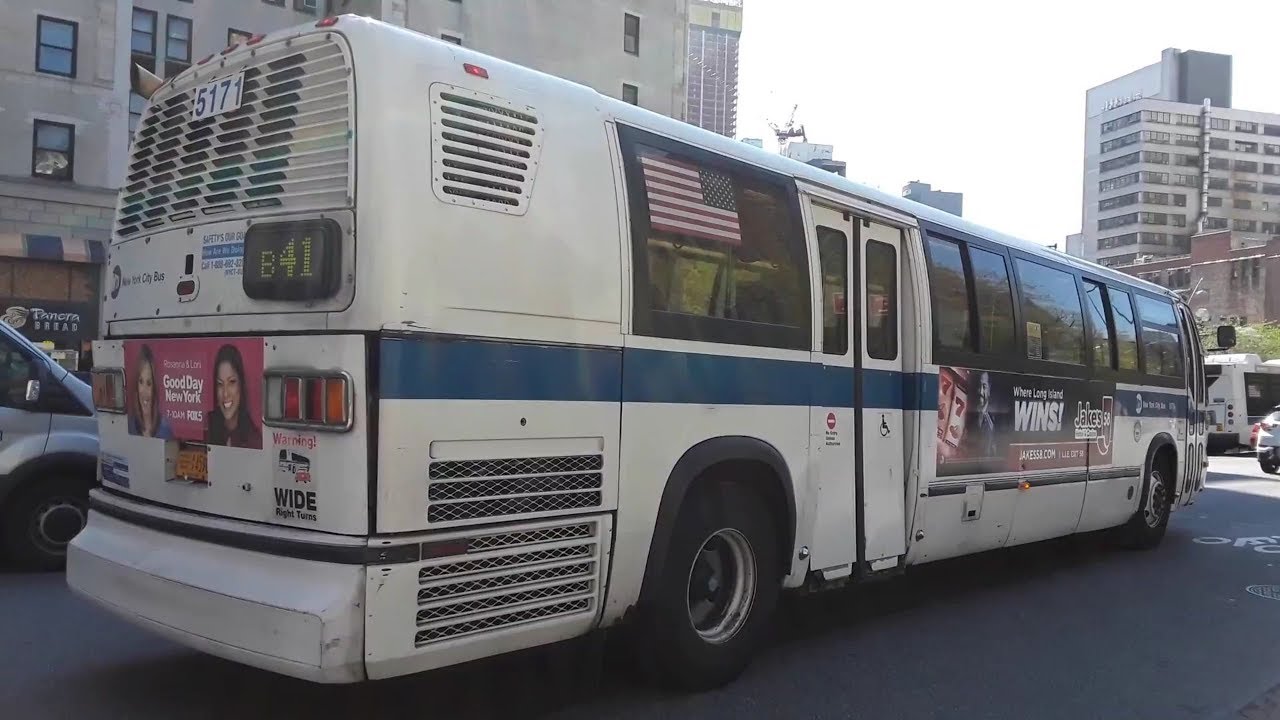 MTA: 1999 NovaBus RTS-06's [5139]/[5171] B41 buses (both retired) - YouTube