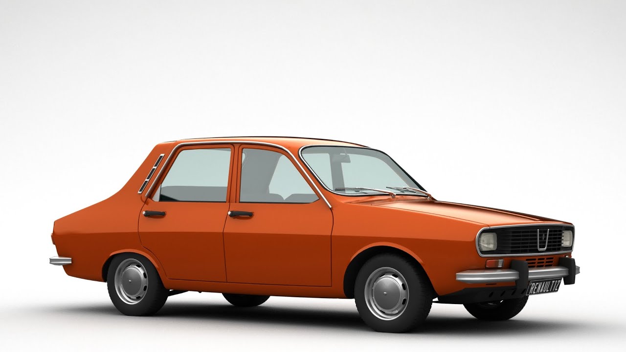 Renault 12 TL 3D Model