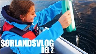 Fikk 4 fisk på en gang!! / DEL 2 | Rebekka Andrine