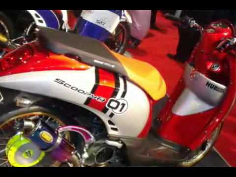 Modifikasi Honda Matik Scoopy Keren @ratiwul