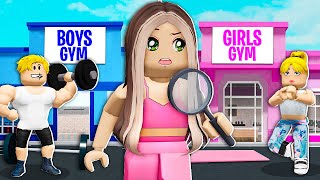 We Investigated BOYS Vs GIRLS Gym! (Roblox Bloxburg)