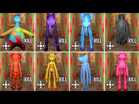 What if I Playing As CatNap, DogDay, Kissy, Mommy... attack the players in Poppy Playtime?! | GMod