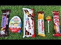 ASMR Most Popular Candys / some lots of colorful rainbow lollipop candy / unpacking chocolate