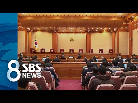3월 13일 전에 선고하겠다는 헌재 / SBS