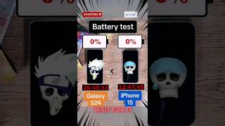 Galaxy S24 vs iPhone 15 - Ultimate Battery Drain Test!