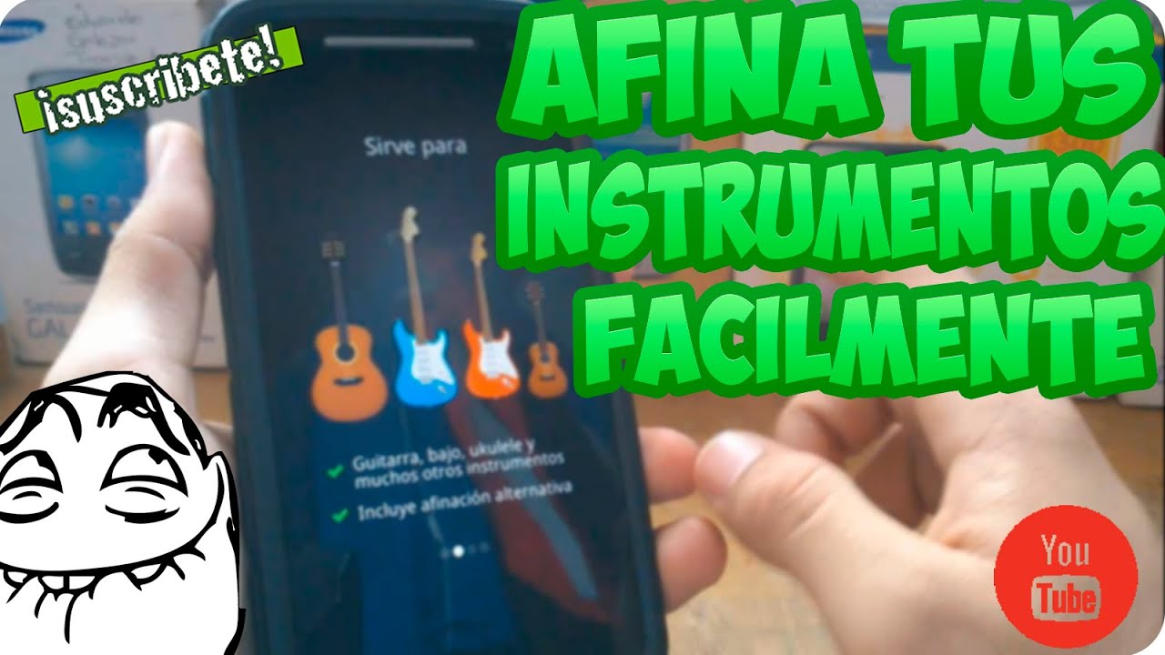 La mejor aplicacion para afinar tus instrumentos musicales! #SuperAndroide  - YouTube