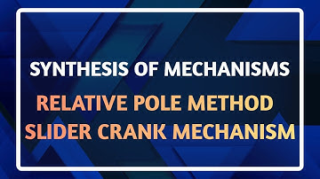 RELATIVE POLE METHOD FOR  SLIDER CRANK MECHANISM | SYNTHESIS OF MECHANISM | KTU | മലയാളം   MALAYALAM