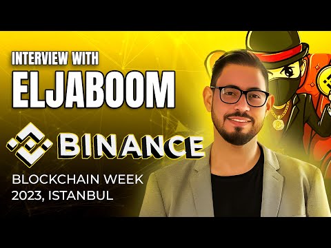 Exclusive Interview With Eljaboom at Binance Blockchain Week Istanbul 2023