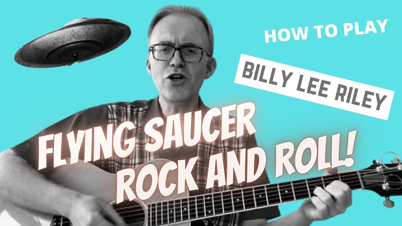 FLYING SAUCER ROCK AND ROLL | GUITAR LESSON AND TAB | BILLY LEE RILEY