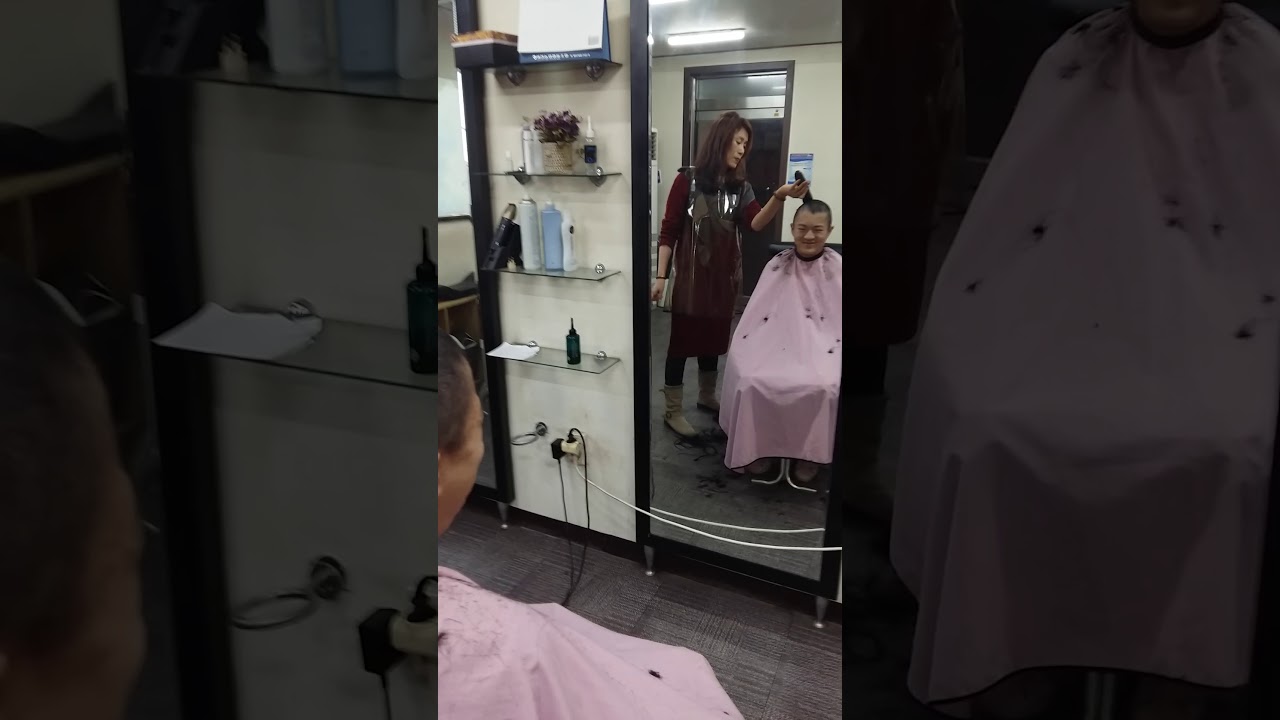 인섭이 삭발영상 2 (선경 헤어샵)