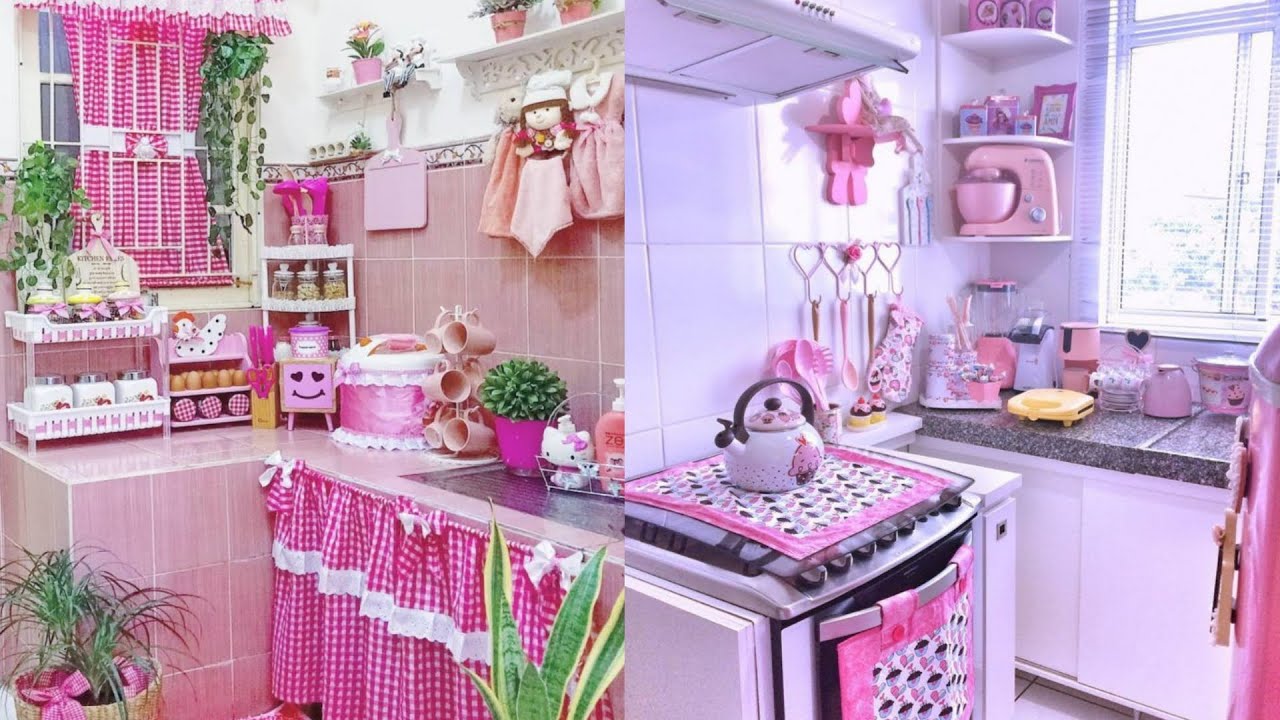 Desain Dapur Warna Pink Dapur Nuansa Pink YouTube