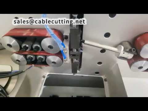 Large Gauge Wire Cutting and Inner-Outer Stripping Machine