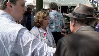 From youtube.com: Handel's handlers manhandle reporter