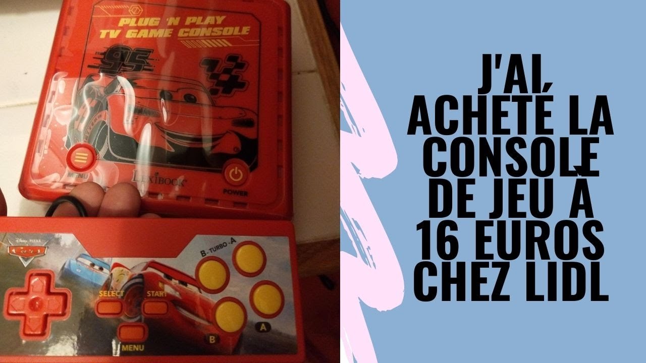 🎁Idée cadeau: j'ai acheté la console de jeu a 16Euros chez Lidl🎮