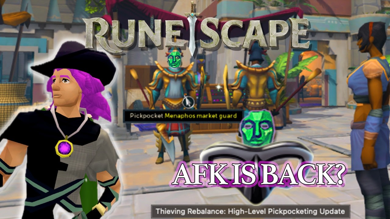 AFK Thieving Is Back On The Menu? Fixes Coming?! Runescape Blog For High Level Thieving Rebalance