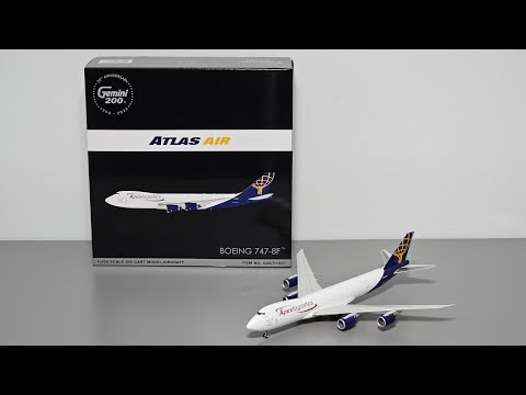 航空機・ヘリコプター 1/400 Gemini ATLAS Air B-747-8F N863GT