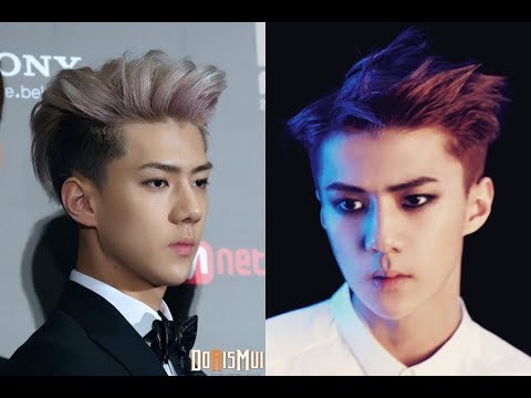 Sehun Hairstyle Evolution 2018 Kpop Men Beauty Youtube