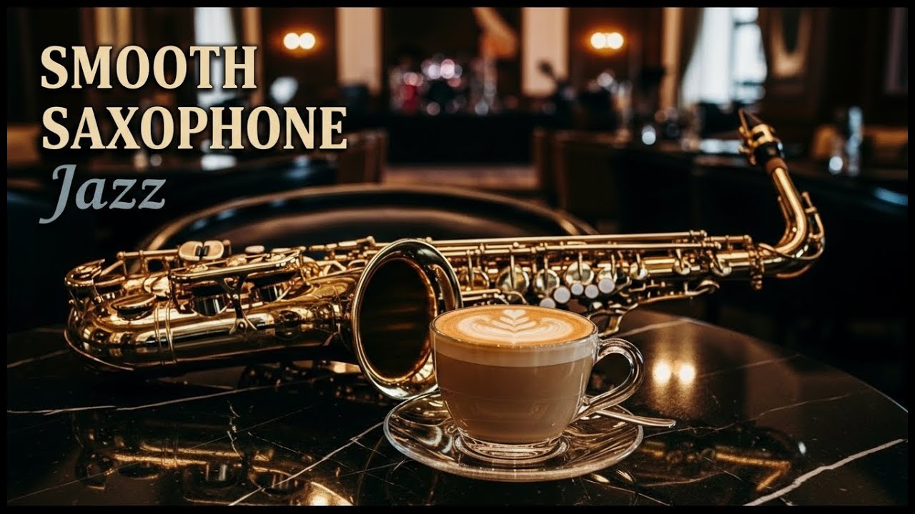 ☕ Coffee Time Jazz Sax • Smooth Background Music for Relaxing Hours ...