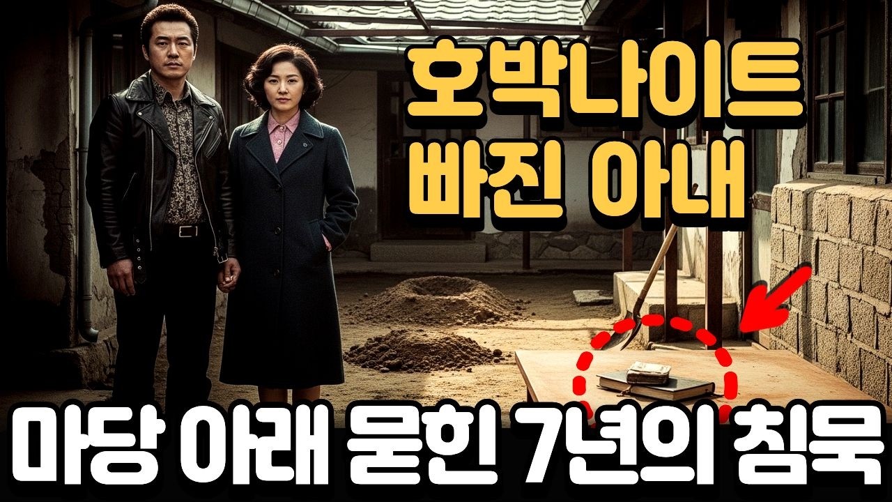 호박나이트에 빠진 아내, 마당 아래 묻힌 7년의 침묵을 깬 소름 돋는 다이어리 한 권
