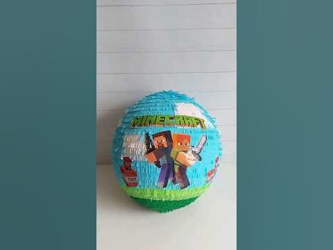 Пиньята Майнкрафт. Весёлая игра на день рождения. #pinata #game # ...
