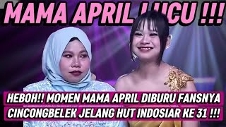 Download Lagu HEBOH!! MOMEN MAMA APRIL DIBURU FANSNYA CINCONGBELEK JELANG HUT INDOSIAR KE 31 !!! MP3