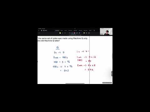 Video: a Genius Plus Academy teacher solving PSLE 2020 Paper 2 Question 11