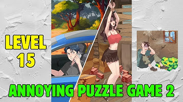 Annoying Puzzle Game 2 Level 15: Help the Girl Escape from Being Kidnapped