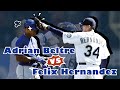 [VS] 兩個人的牛肉，究竟是友情、怨情、還是...愛情？！ | Adrian Beltre VS Felix Hernandez