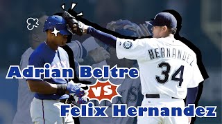 [VS] 兩個人的牛肉，究竟是友情、怨情、還是...愛情？！ | Adrian Beltre VS Felix Hernandez