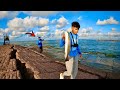 Fishing An EMPTY Jetty For BIG Speckled Trout! So Many Fish!