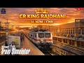 DIVERTED 🚨 CR King Rajdhani | NZM → CNB | TIIC Route | 200% Priority Overtakes #shorts #shortsfeed