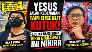 YESUS JALAN KEBENARAN, TAPI DISEBUT KUTUK! LOGIKA BANG ZUMA BIKIN BIARAWATI INI MIKIRR